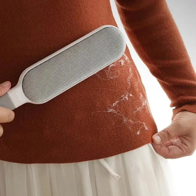 Dubbelsidig Pälsborttagare – Ta bort husdjurshår från kläder, soffa & matta