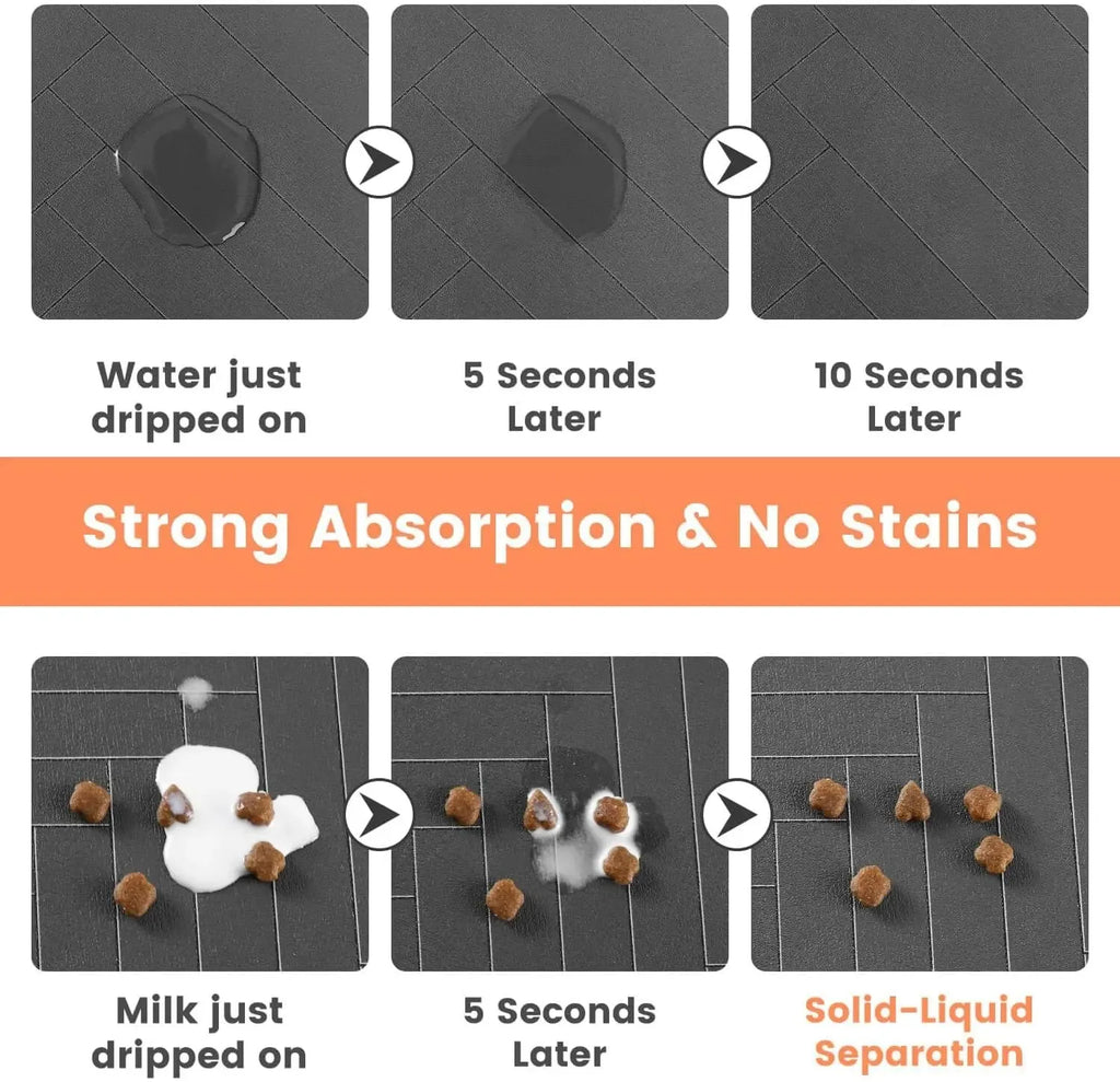 Pet Feeding Mat - Absorbent