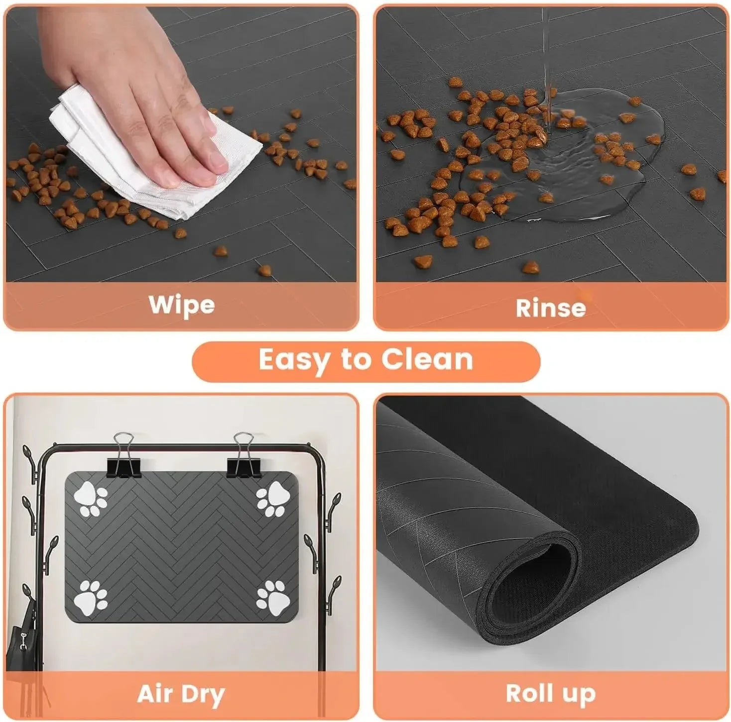 Pet Feeding Mat - Absorbent
