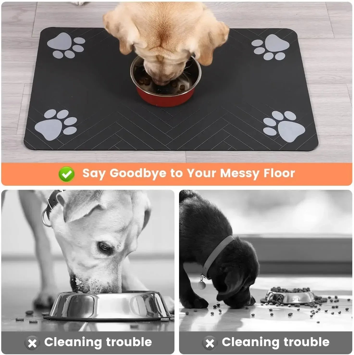 Pet Feeding Mat - Absorbent