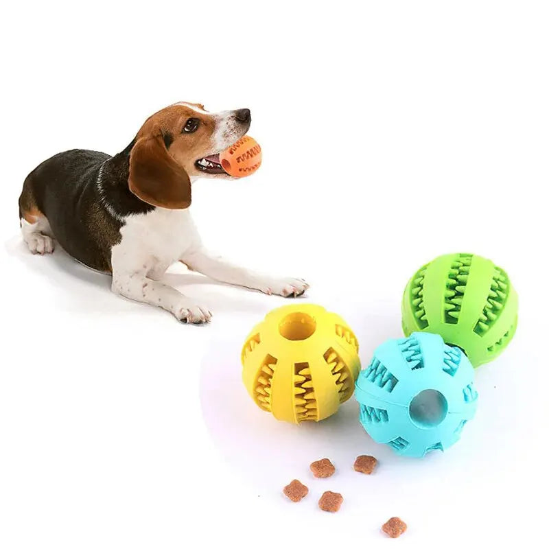 Gummiboll med Godisgömma för Hund – Tandvård & Mental Stimulans